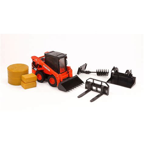 baby skid steer|toy skid steer with attachments.